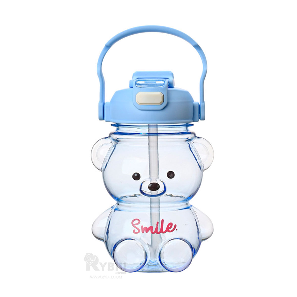 Tomatodo Juvenil de Oso Smile Azul Y+Stickers