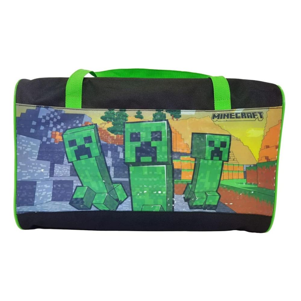 Maletin Deportivo Minecraft Para Niños Verde Maletin Deportivo Minecraft Para Niños Verde