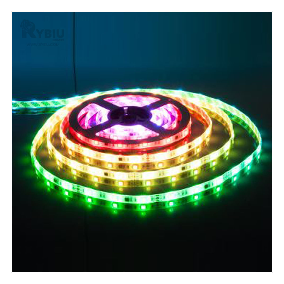 Cinta con Luces Personalizable de Multicolor Y+Stickers