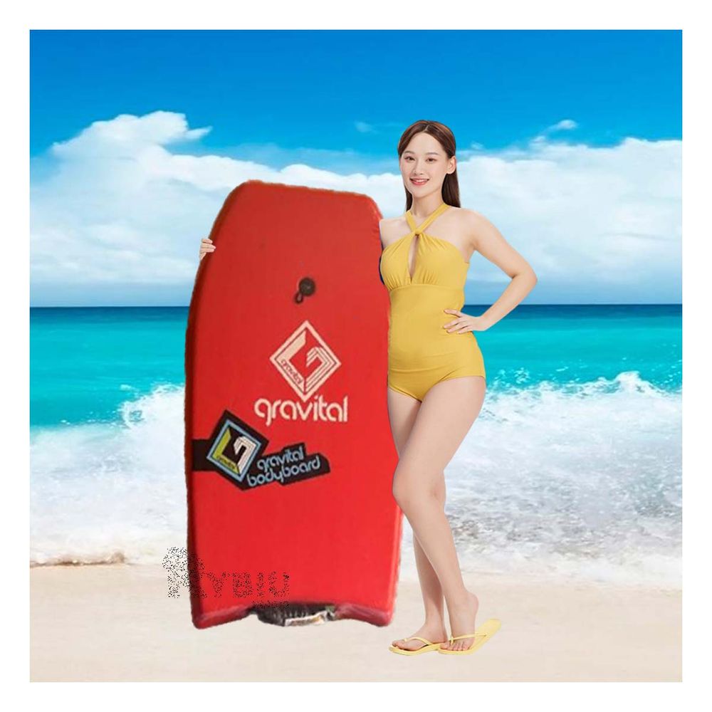 Tabla para Nadar Antideslizante de Rojo Y+Papel de Regalo Tabla para Nadar Antideslizante de Rojo Y+Papel de Regalo