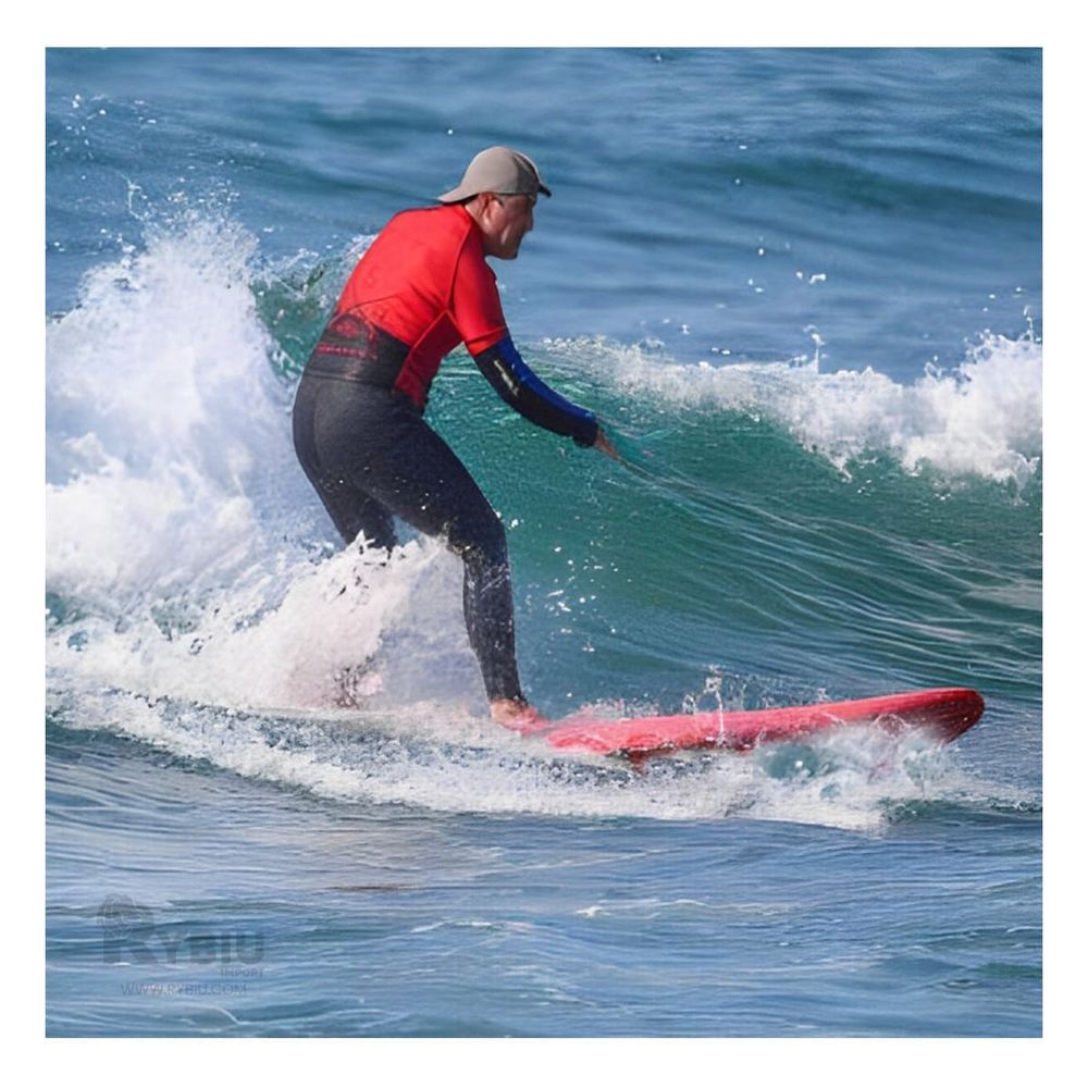 Tabla Innovadora para Competencias de Surf Rojo Y+Stickers Tabla Innovadora para Competencias de Surf Rojo Y+Stickers