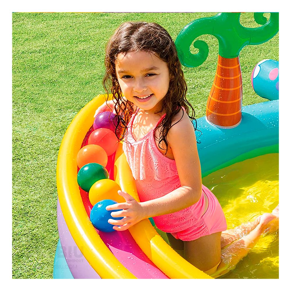 Centro de Juego Inflable en Multicolor Y+Papel de Regalo Centro de Juego Inflable en Multicolor Y+Papel de Regalo