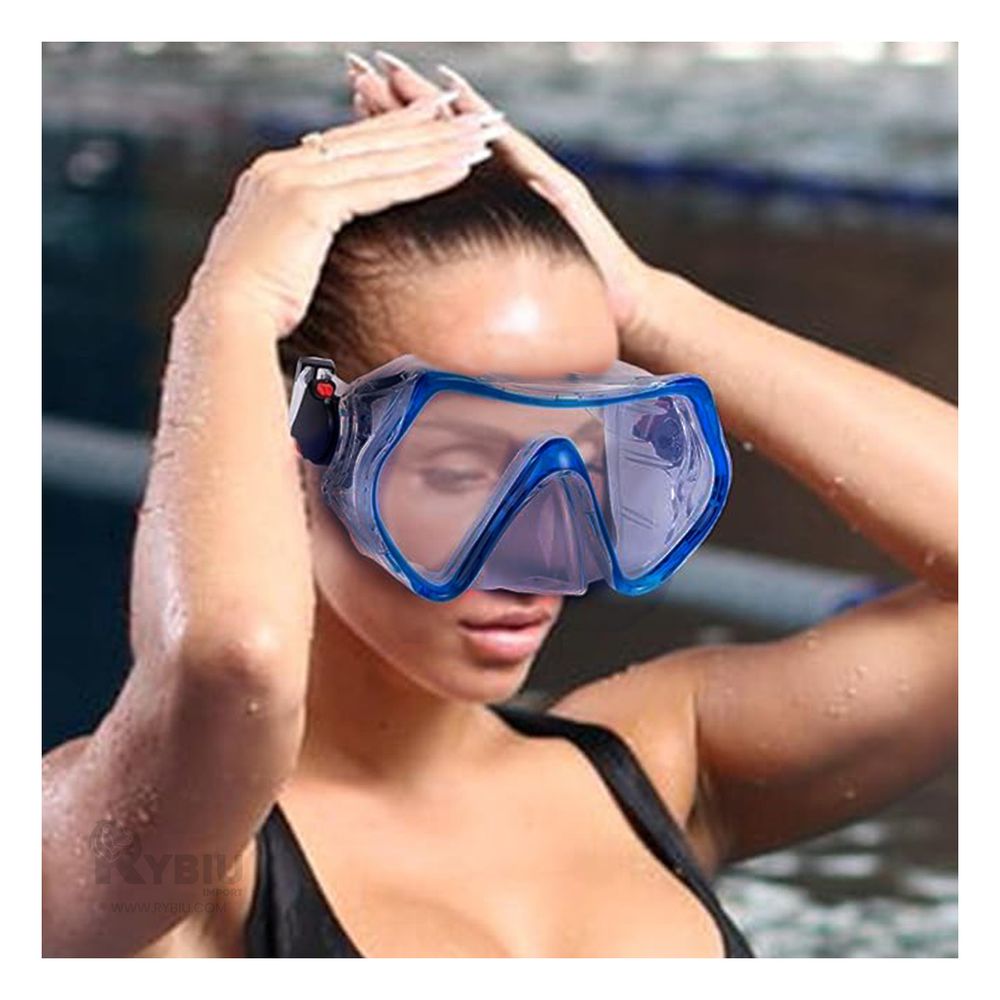 Lentes de Buceo Duradero y Funcional en Color Azul Lentes de Buceo Duradero y Funcional en Color Azul