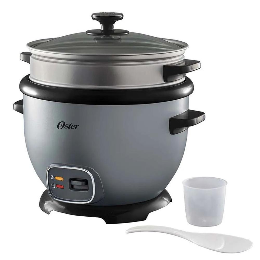 Arrocera Oster Plateada con función de mantener caliente CKSTRC5731S