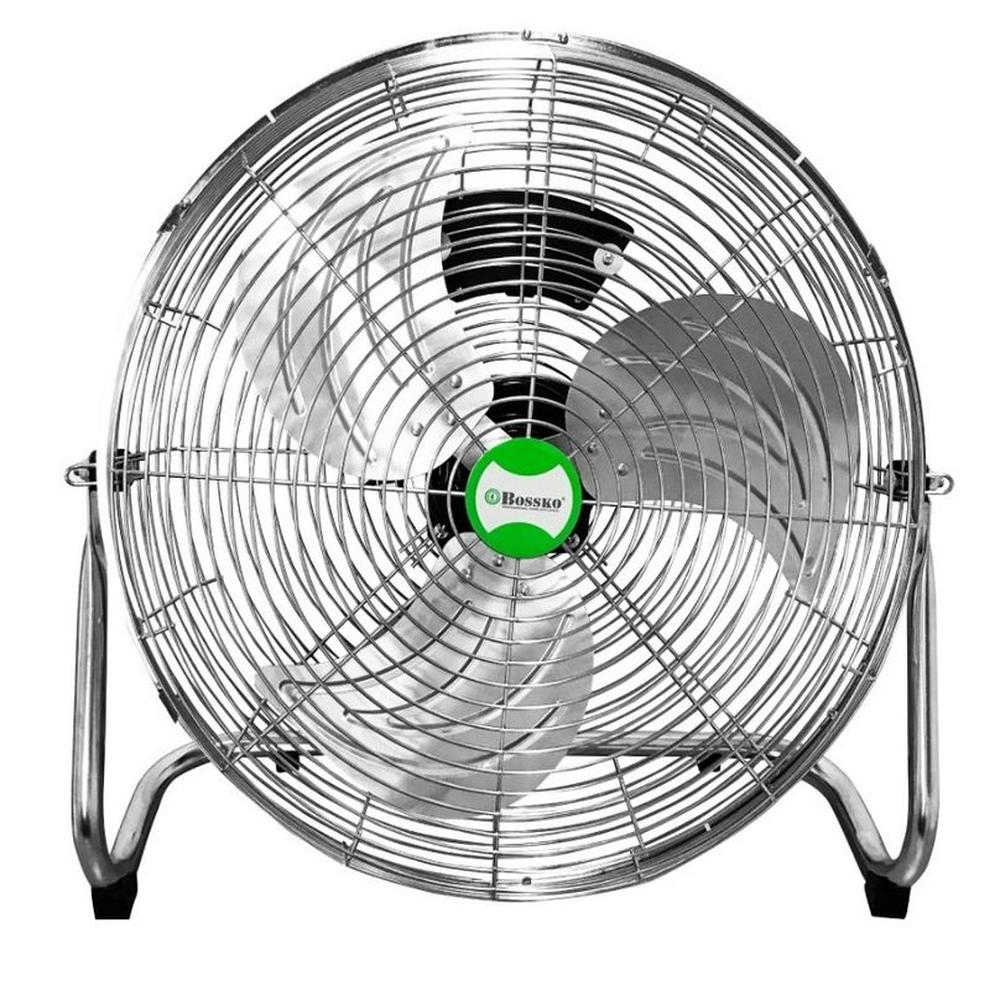 Ventilador Semi-Industrial Bossko de 250 W BK-8226VP Plateado