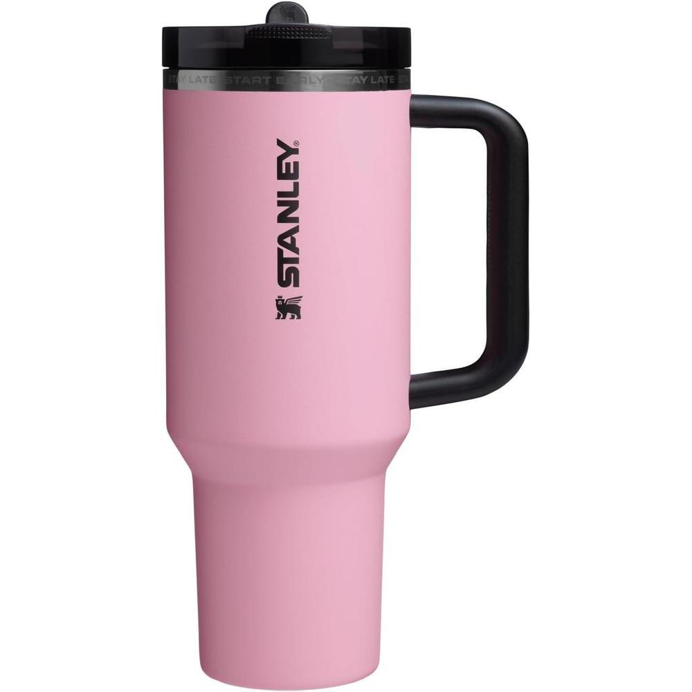 Stanley x Messi Quencher ProTour - Vaso con popote abatible, acero inoxidable