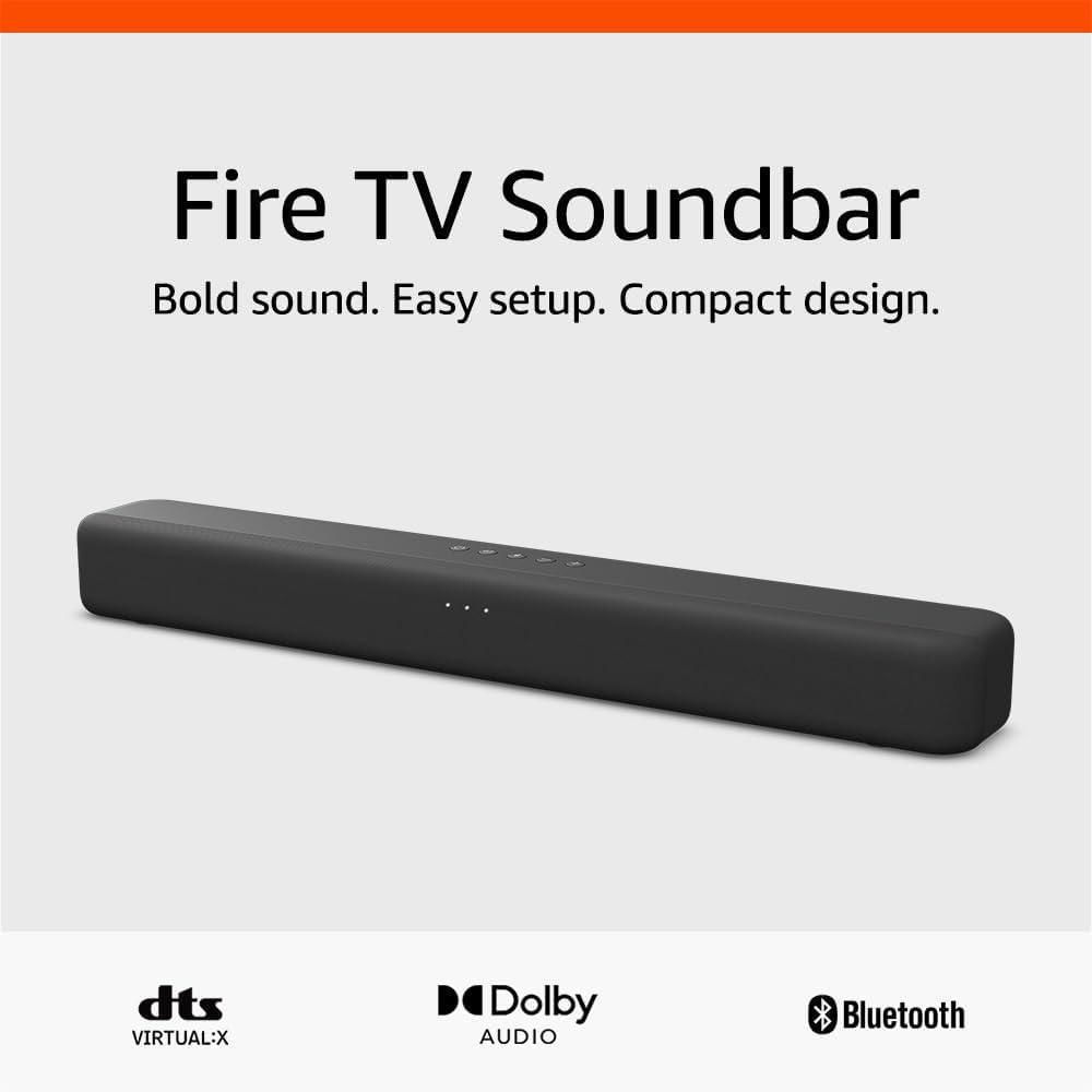 Barra De Sonido Amazon Fire TV 2.0 DTS Virtual:X