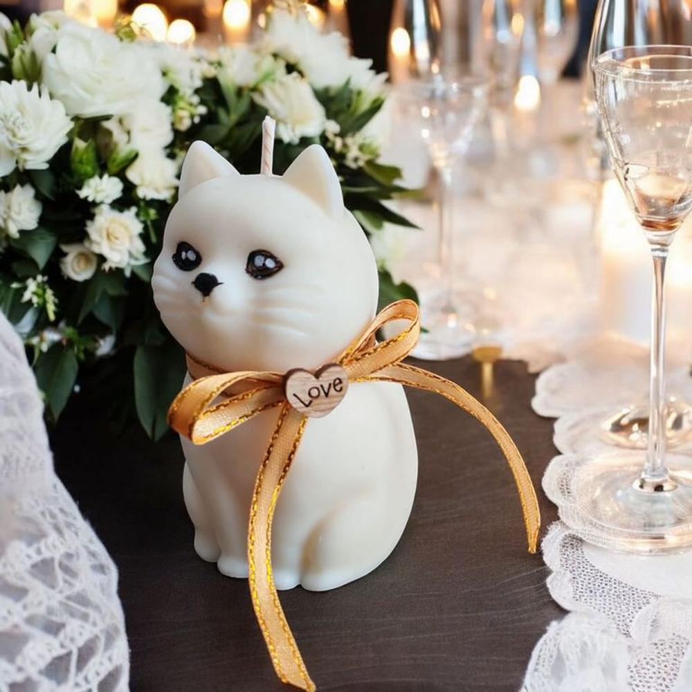 VELA GATITO PERFUMADA DE CERA DE SOJA