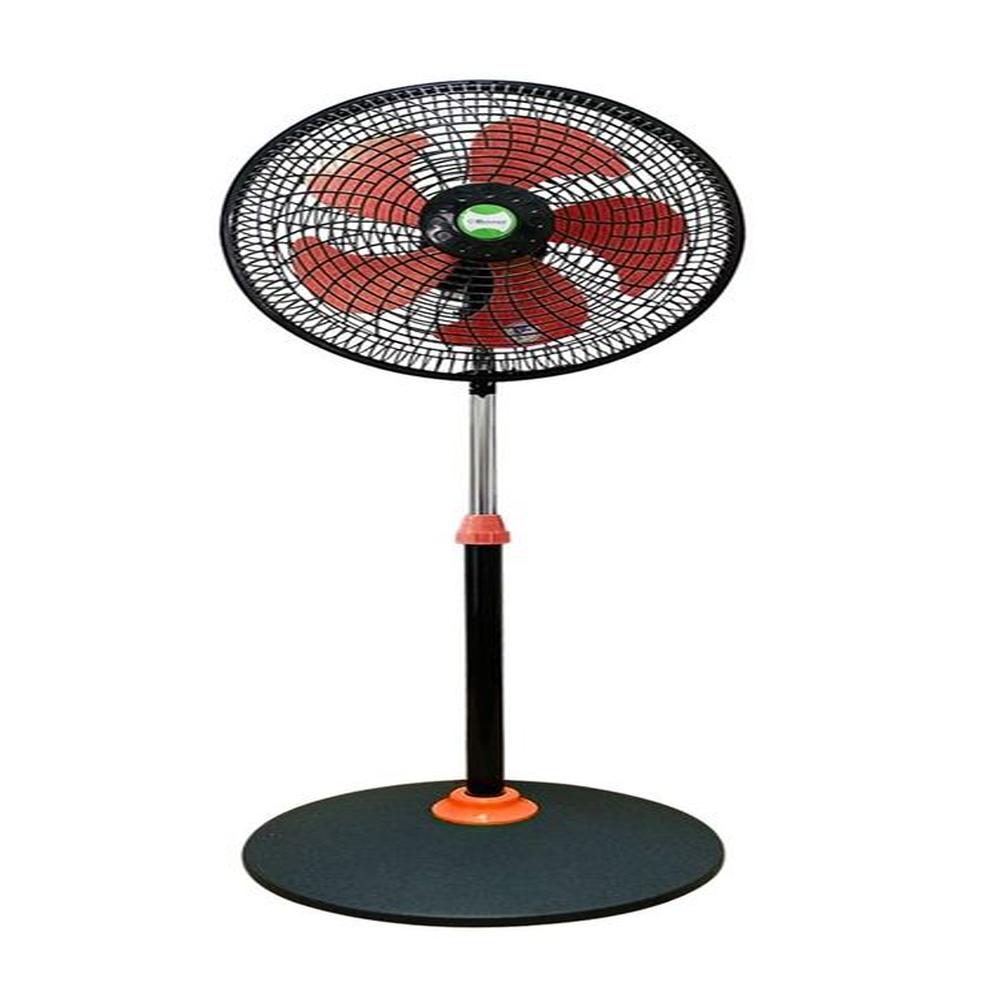 VENTILADOR BOSSKO 16""  PEDESTAL DE 5 ASPAS BK-8314VC NARANJA