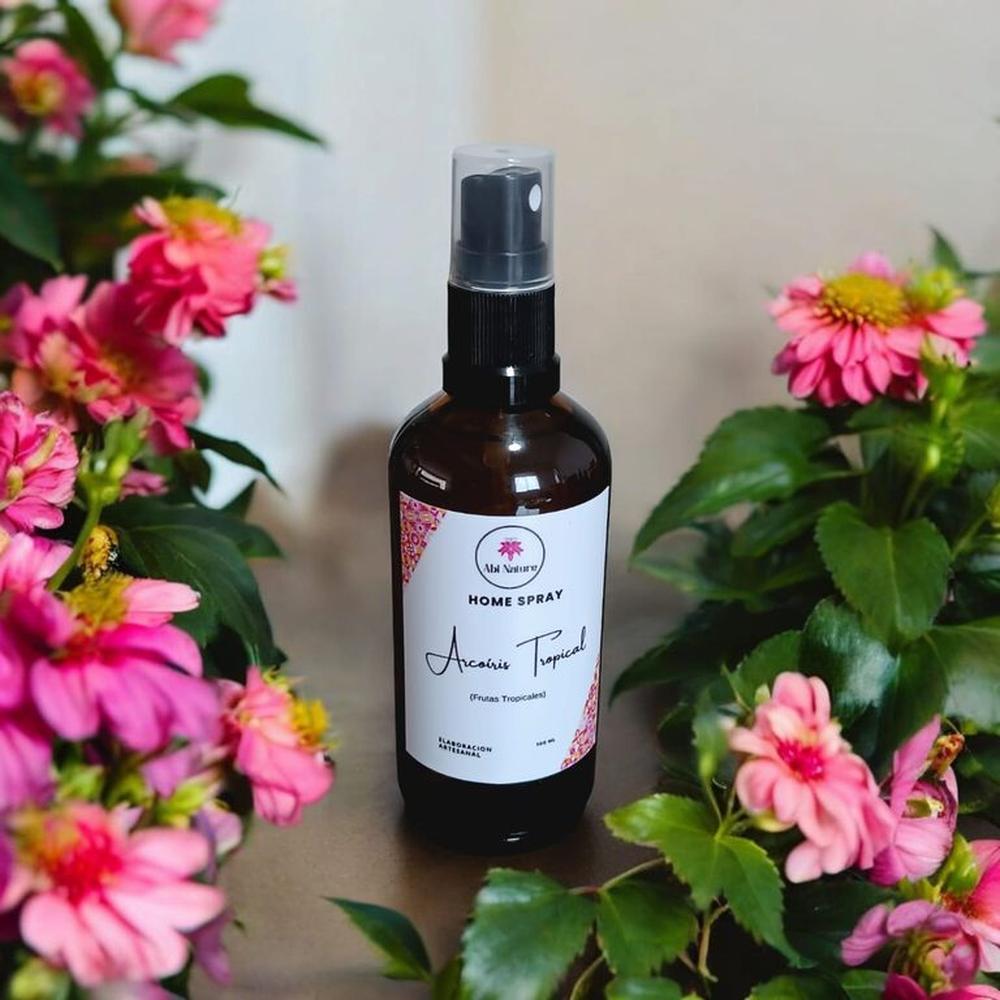 HOME SPRAY AROMATIZADOR DE AMBIENTE Y TEXTIL ARCOIRIS TROPICAL 100 ML