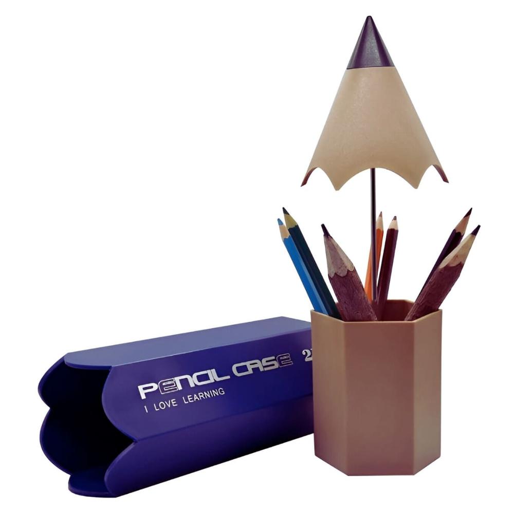 Organizador de Escritorio Modelo Lápiz Azul 55LAZ10