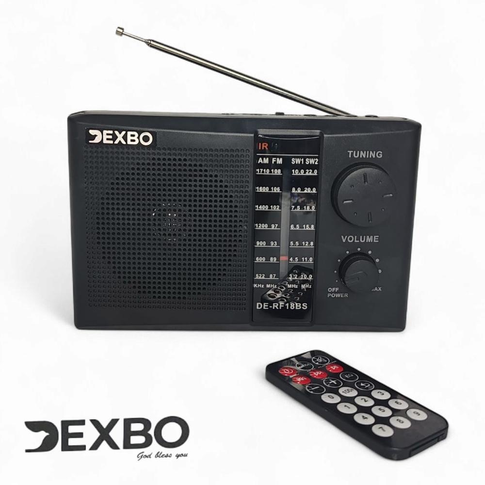 Radio Portatil FM AM Pila y a Corriente con Panel Solar