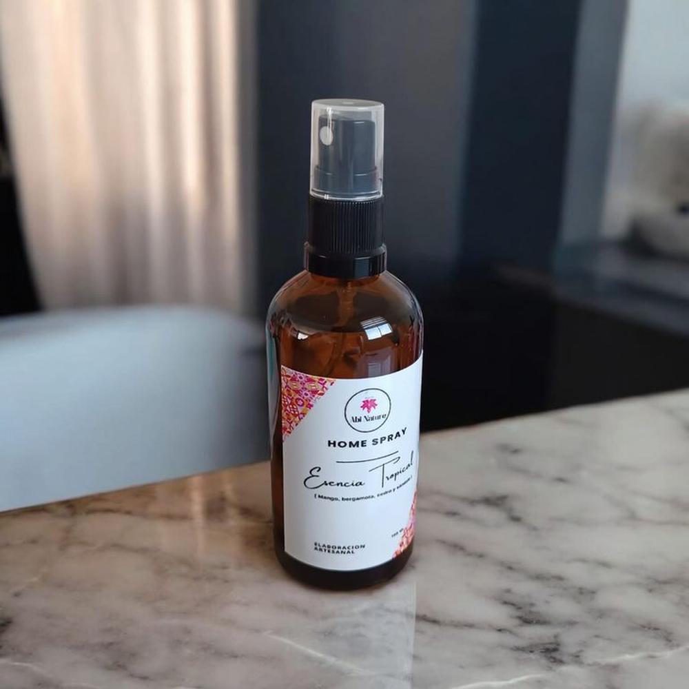 HOME SPRAY AROMATIZADOR DE AMBIENTE Y TEXTIL  ESENCIA TROPICAL 100 ML