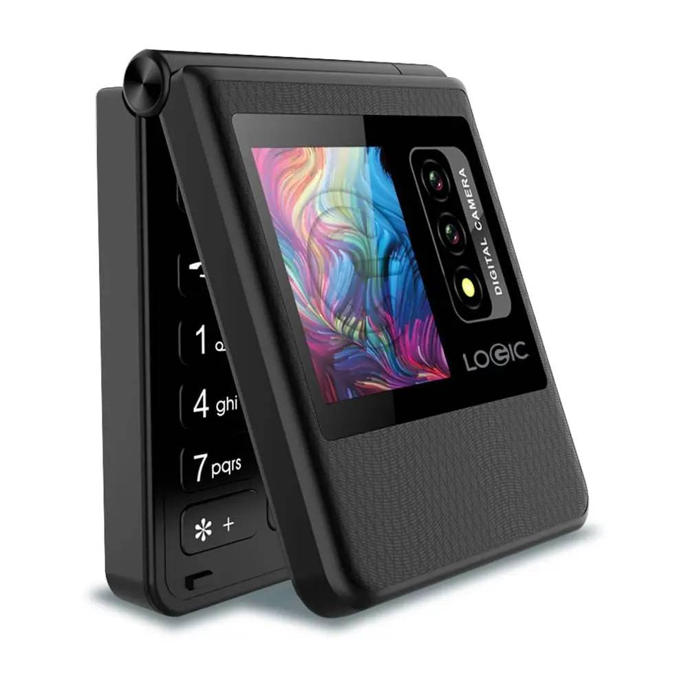 Logic Z1L 4G Celular Económico con Botones Grandes y Doble pantalla