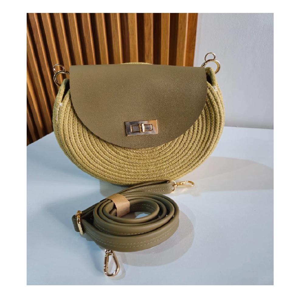 Bolso Tejido Rufus color Multicolor PUNTO & ARTE