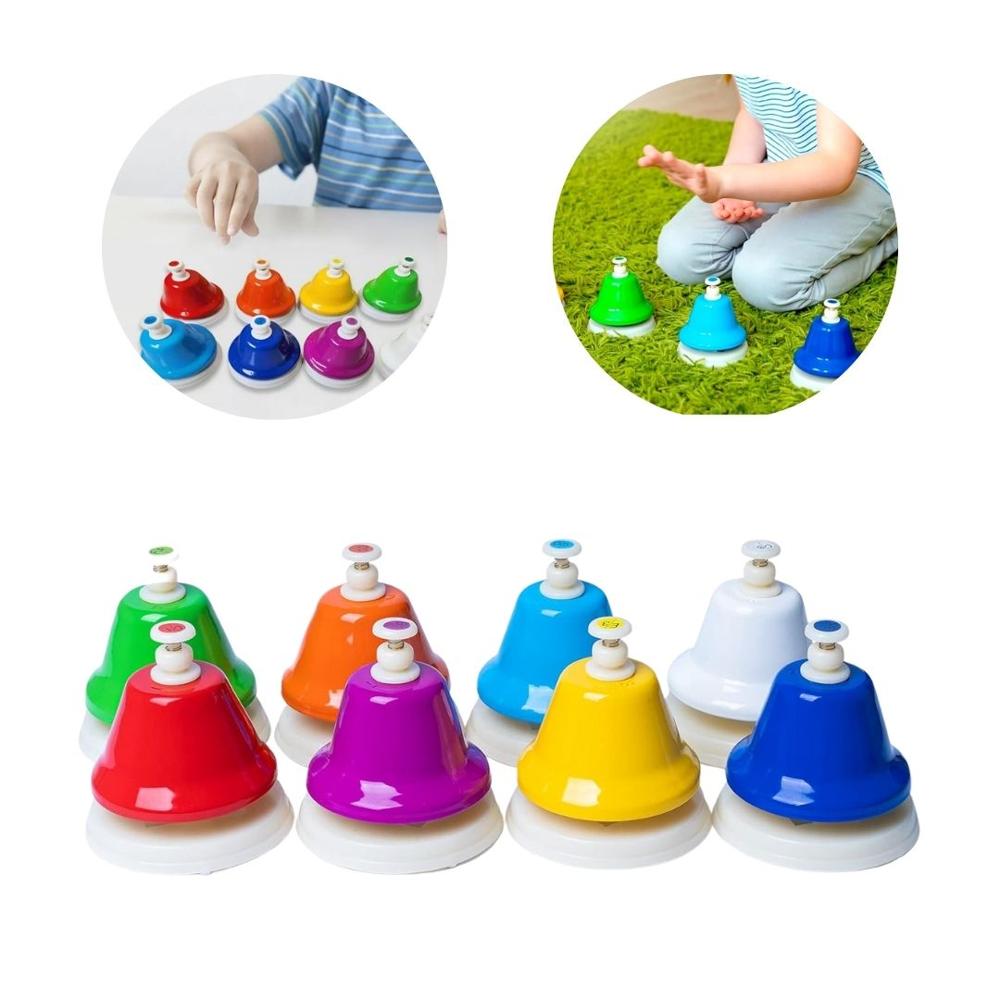 Set de Campanas Musicales para Niños - 8 Notas