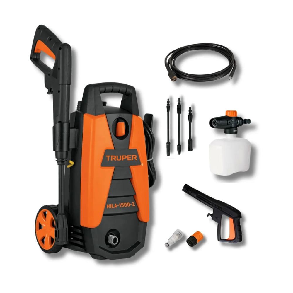 Hidrolavadora Eléctrica Portatil 1400W 1500PSI TRUPER 102095