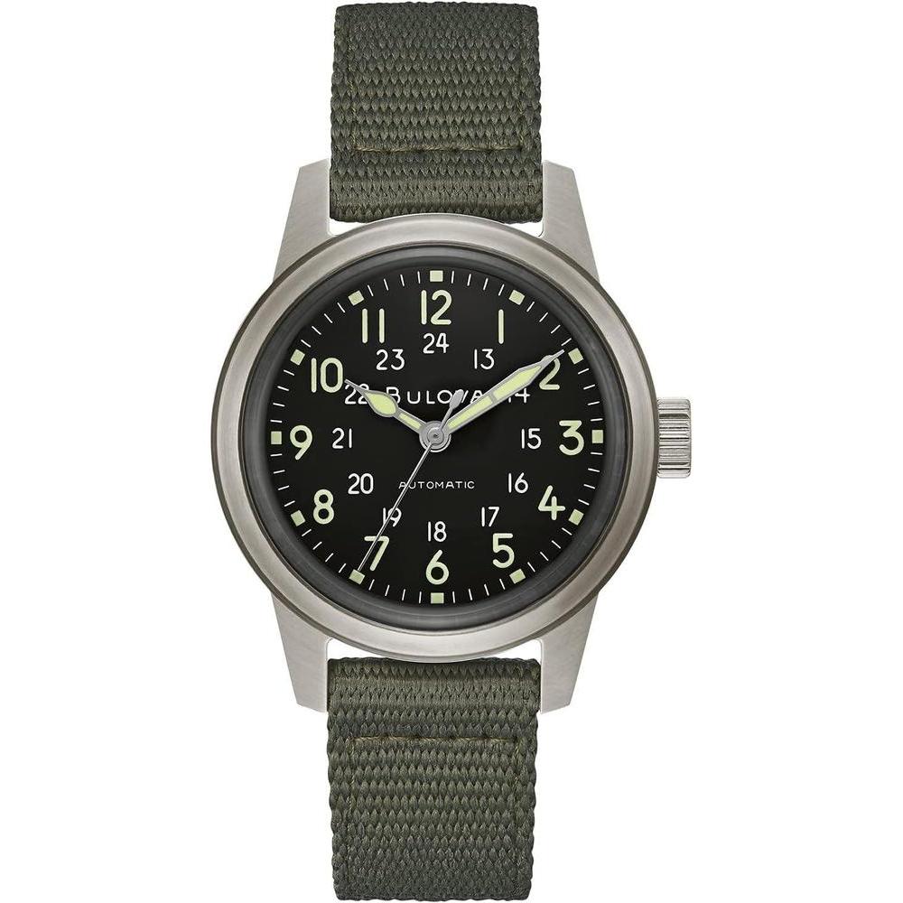 Reloj Bulova Militar Heritage con correa de cuero