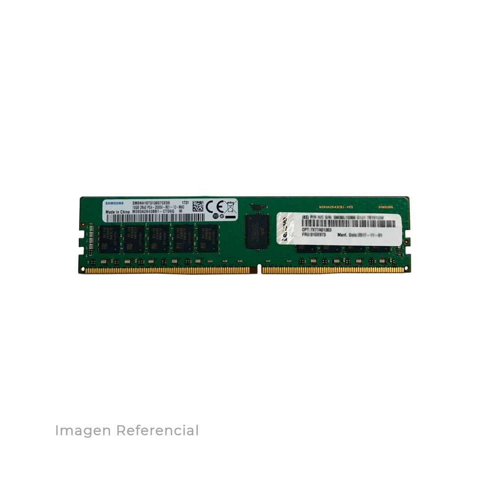 Memoria Lenovo Thinksystem 16Gb Ddr4 3200Mhz Rdimm - Alta Velocidad Y Rendimiento Óptimo