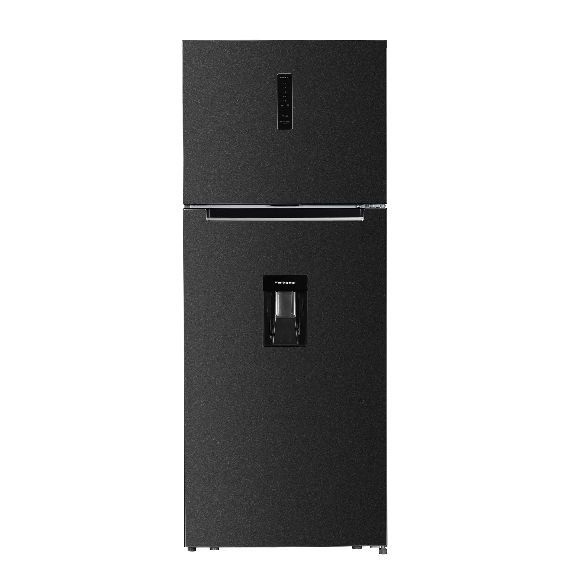 Refrigeradora BLACKLINE 417L No Frost TM 417L BI-INV Negro Inox