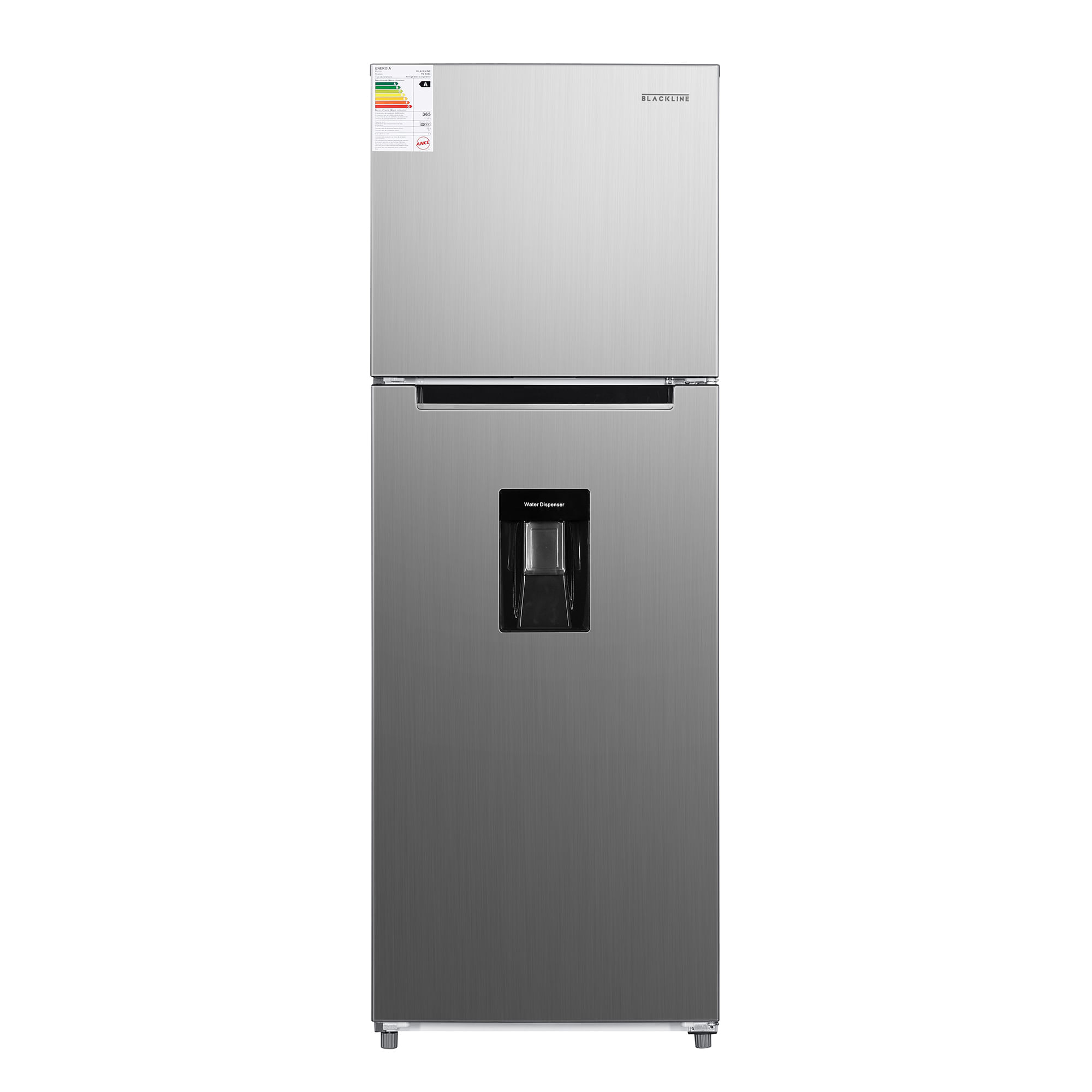 Refrigeradora BLACKLINE 340L No Frost TM 340L-INV Inox