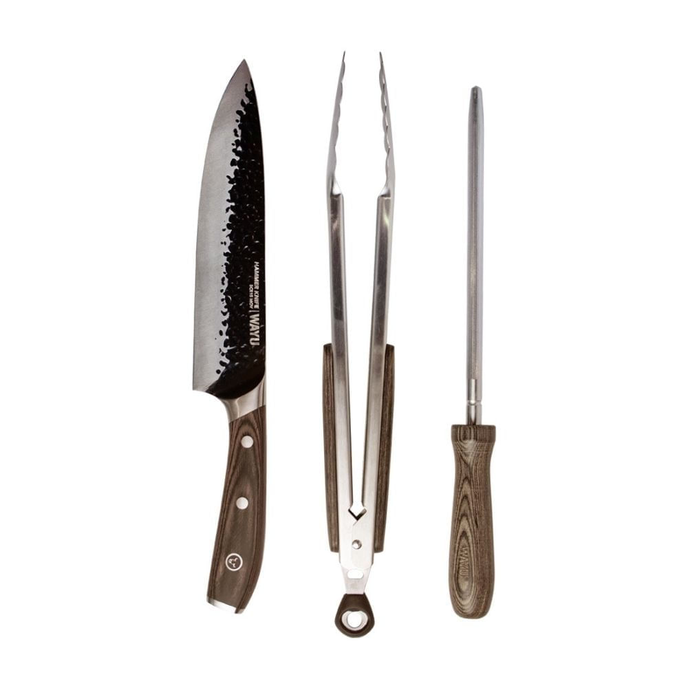 Set Parrillero Cuero Wayu