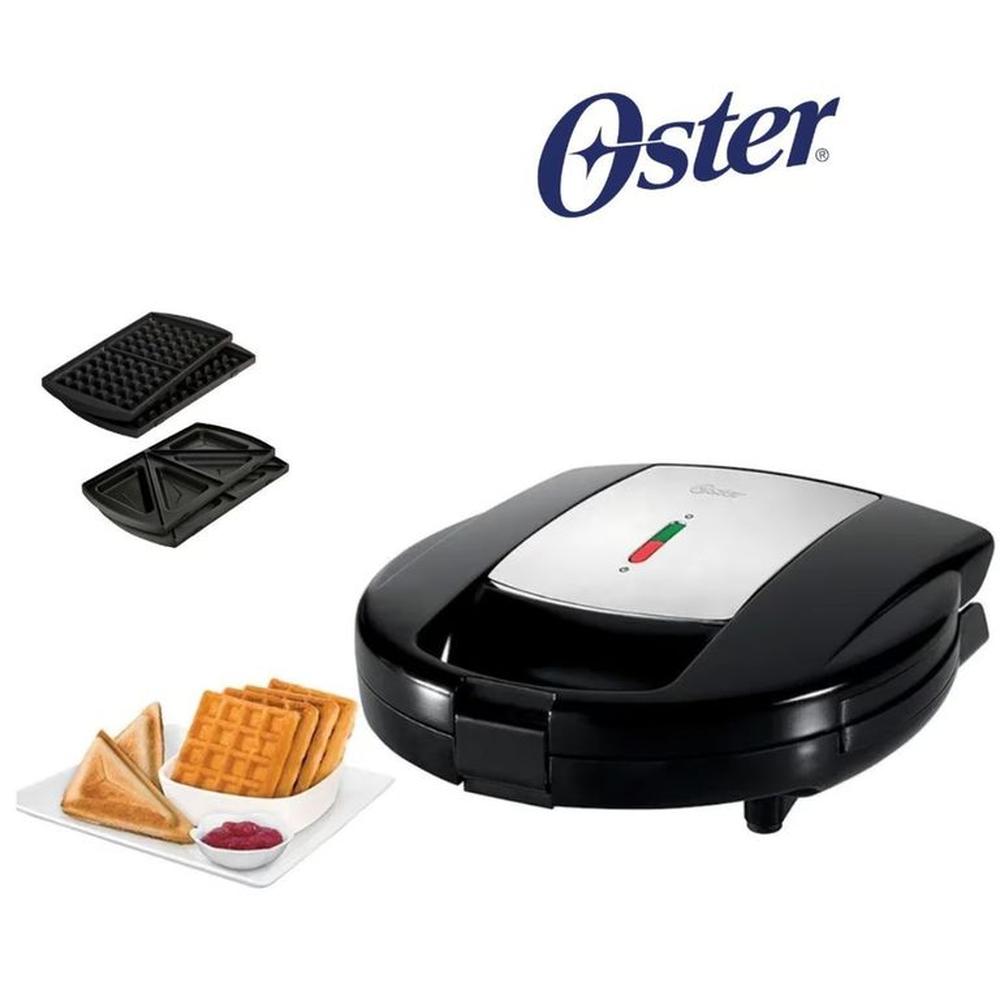SANDWICHERA Y WAFLERA OSTER CKSTSM3892 PLACAS INTERCAMBIABLES