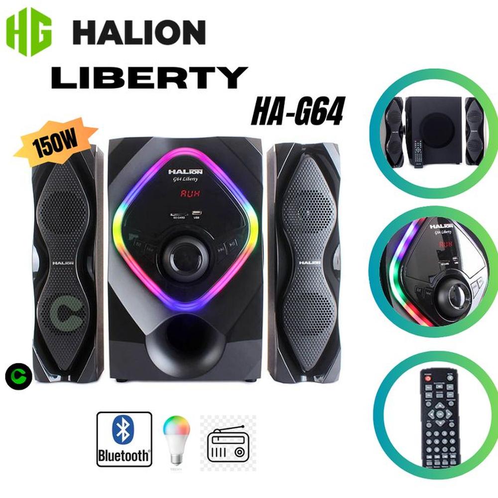 PARLANTES 2.1 HALION HA-G64 LIBERTY 150W