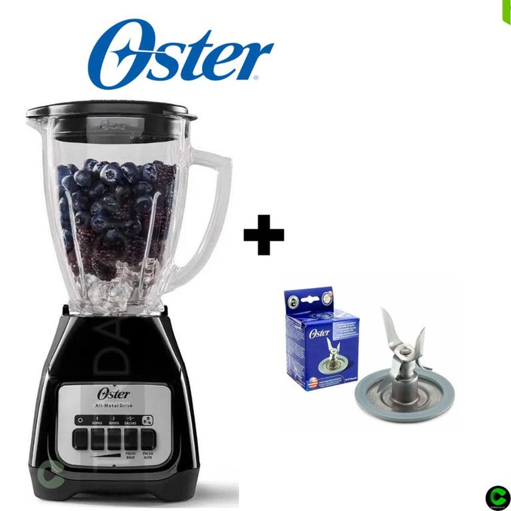 Licuadora Oster BLSTKAGBPB - 2 Velocidades Negro + CUCHILLA BLSTAA4961
