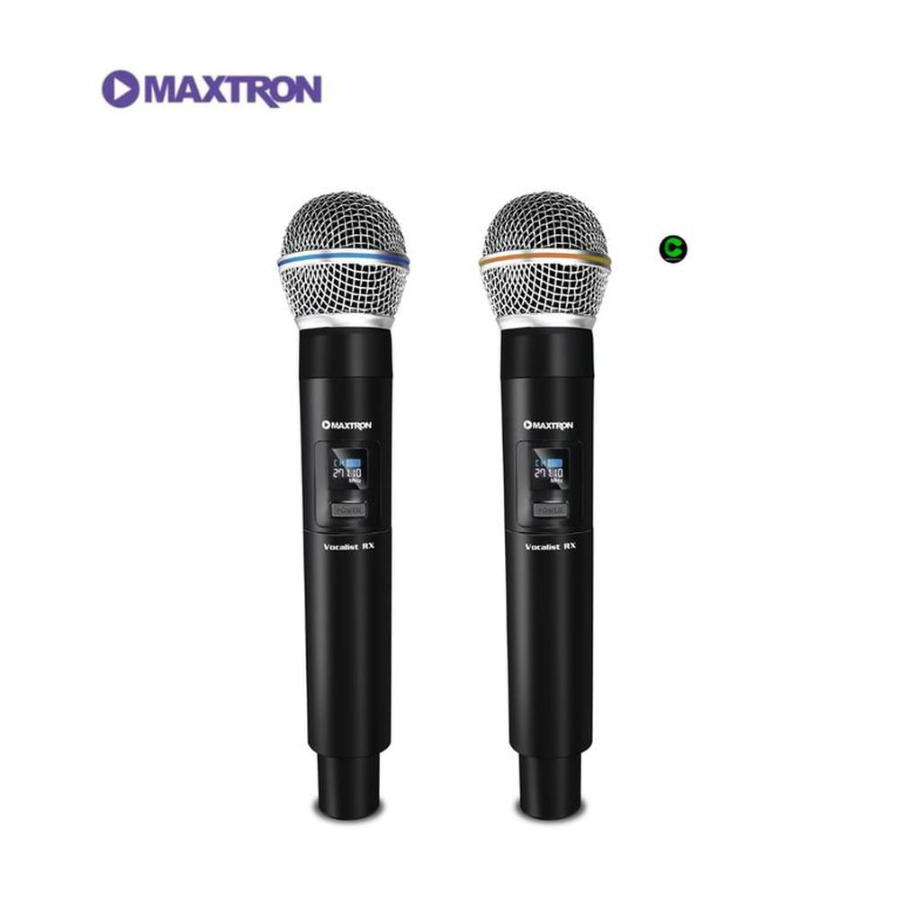 Micrófono Maxtron Vocalist RX MX7238RX Wireless