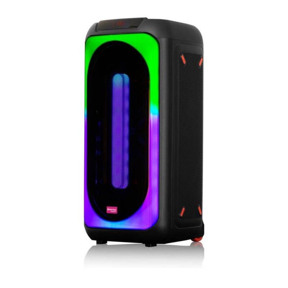 Torre De Sonido MAXTRON FASSANO MX802B Con Micrófono Inalámbrico