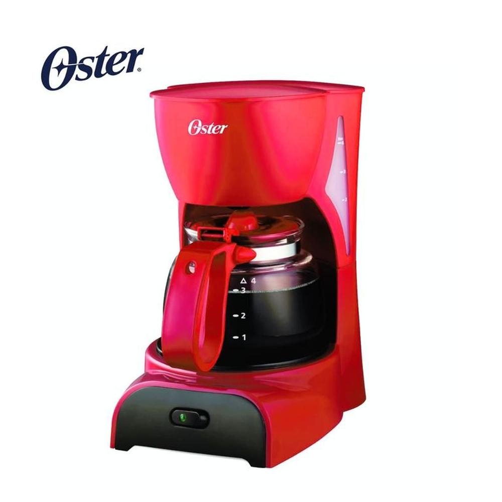 Cafetera Oster de 4 Tazas Roja BVSTDCDR5R