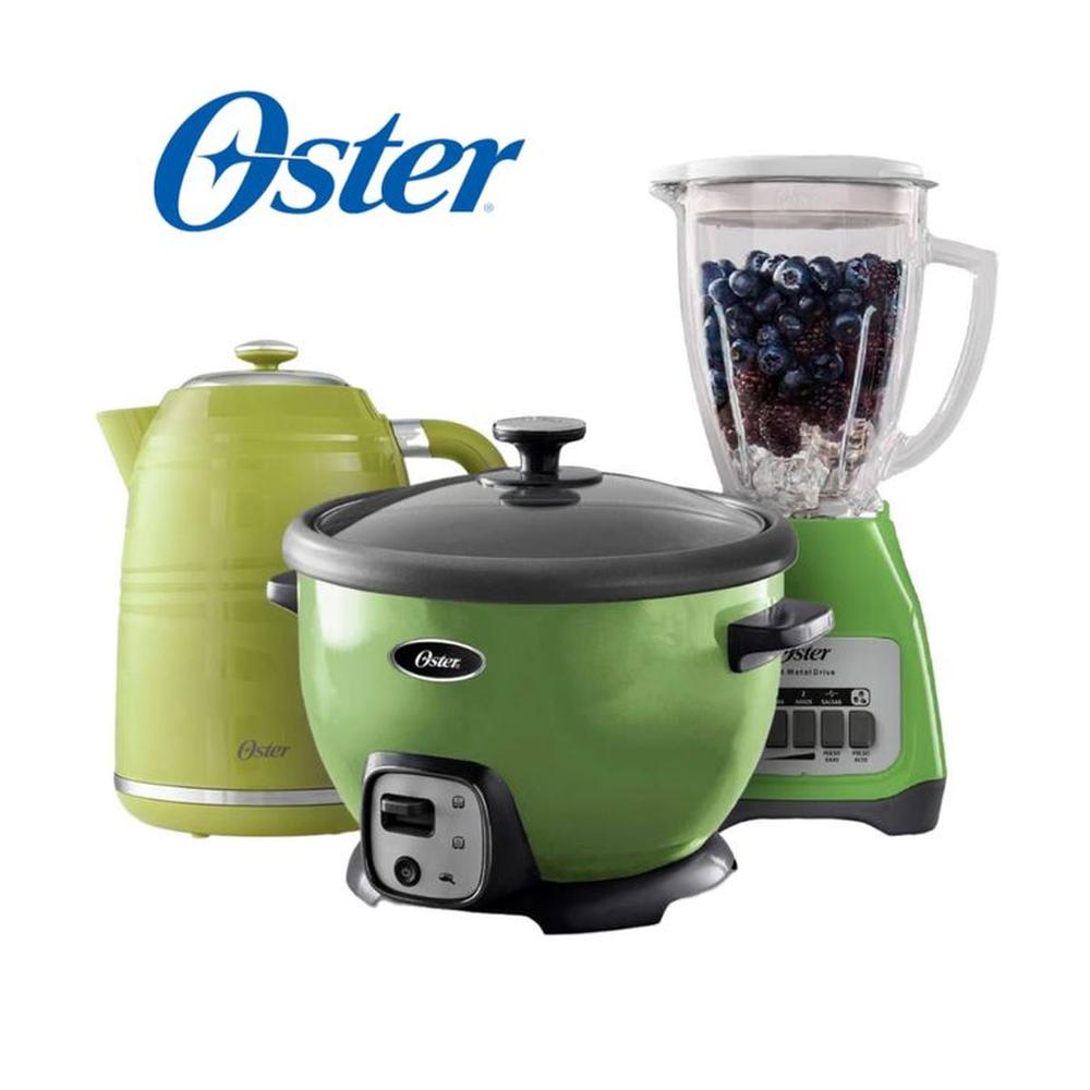 Combo Oster Licuadora 2Vel + Arrocera 1.8 Lts + Hervidor 1.7 Lts