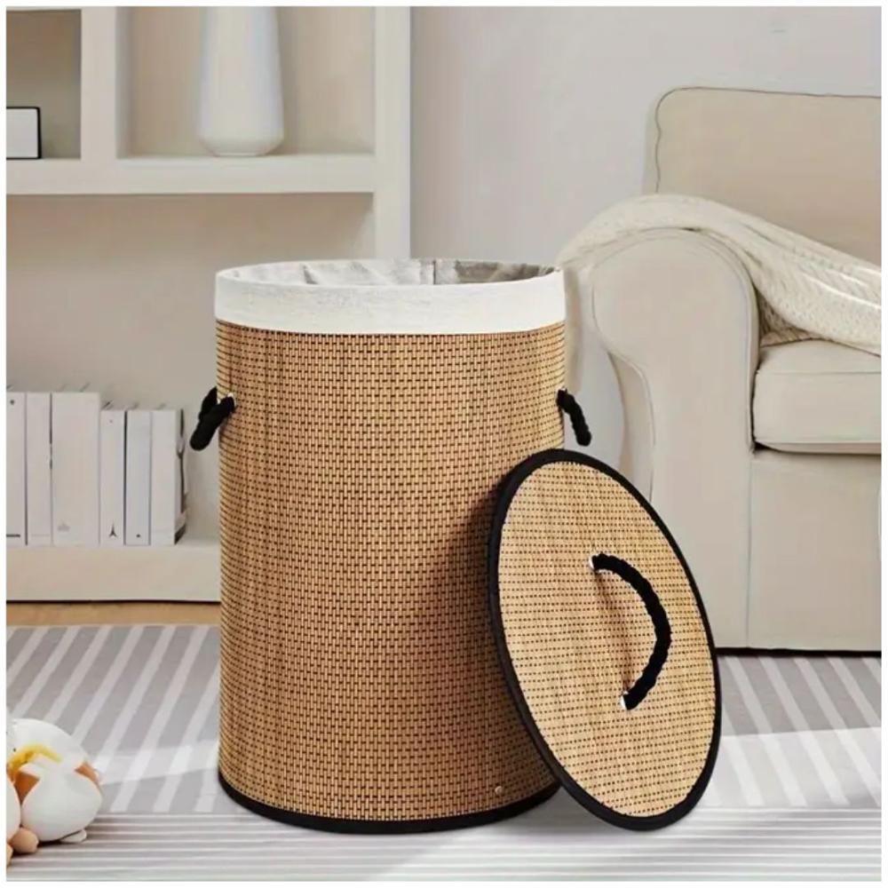 Cesta Tacho de ropa Bambú Multiusos