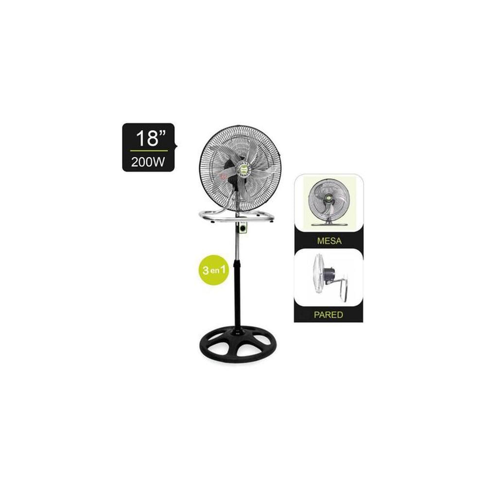 Ventilador Bossko 3 En 1 De 18? 200W BK-8219VI/NG