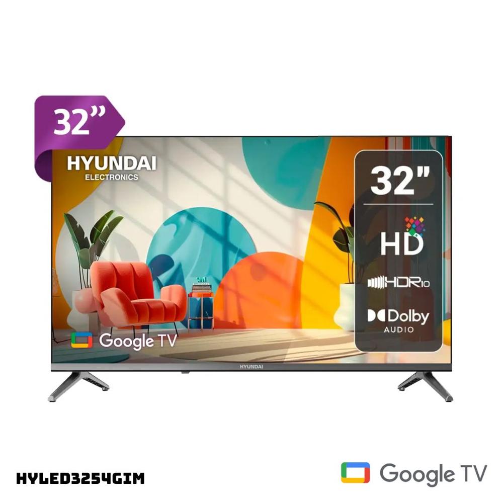 TELEVISOR HYUNDAI 32 SMART TV GOOGLE TV HD LED HYLED3254GiM
