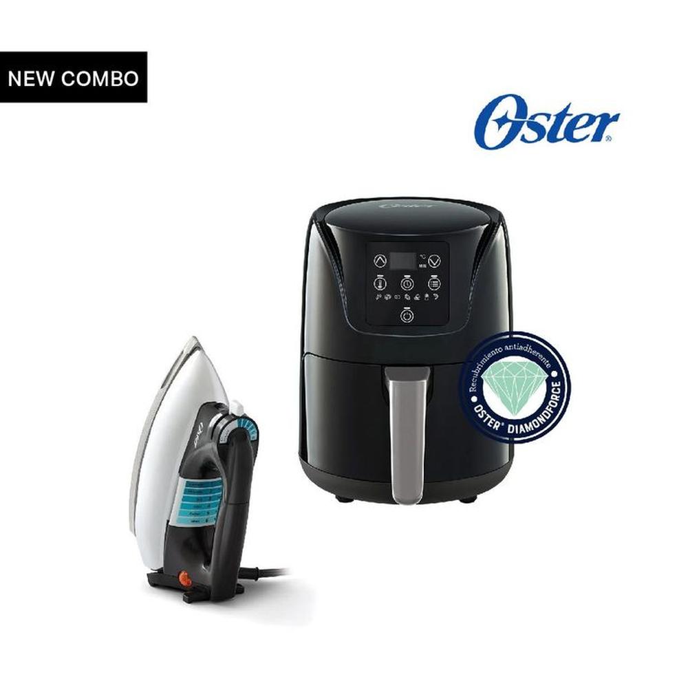 Combo Oster Freidora 1.8 L CKSTAF18DDF y Plancha GCSTBV4119