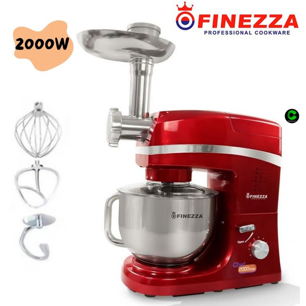 Batidora eléctrica 2 en 1 finezza - fz-6820b.