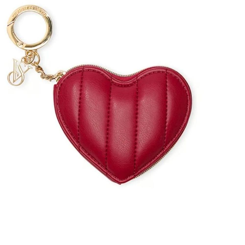 Llavero monedero Rojo Amaranto corazón