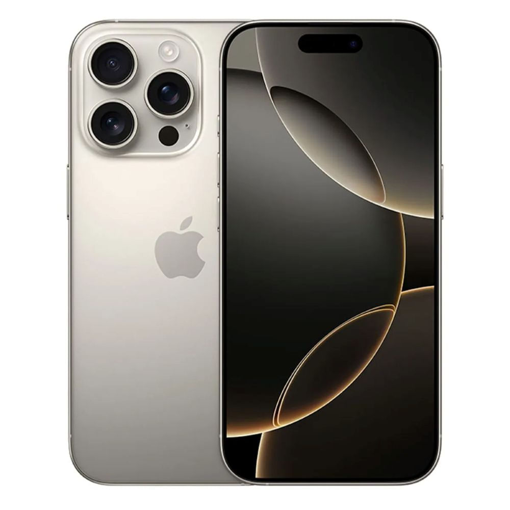 Celular Apple iPhone 16 Pro MYNG3BE/A 128GB Natural Titanium