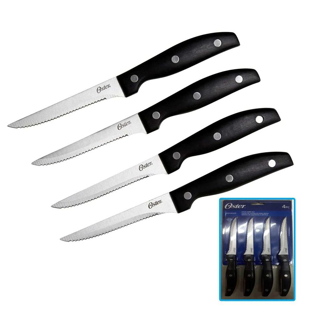 Set de Cuchillos Steak Knife 4 Piezas Acero