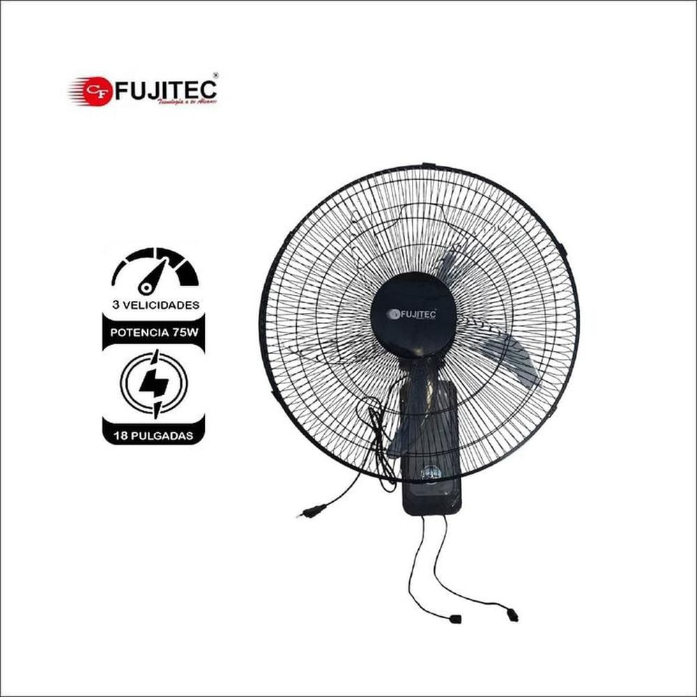 Ventilador de pared FUJITEC CF-80C de 18 Pulgadas 75 W