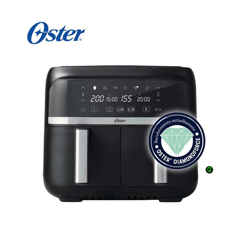 Freidora de aire dual Oster DiamondForce CKSTAF7MCDDF