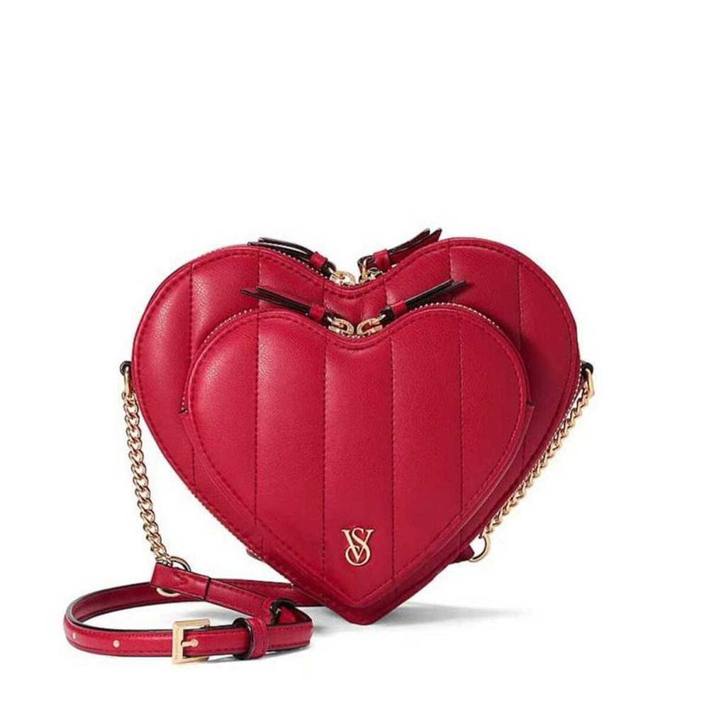 Crossbody Rojo A maranto corazón victorias secret