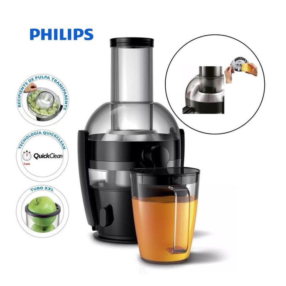 Extractor de Jugo de 800W HR1855 Philips Extractor de Jugo de 800W HR1855 Philips