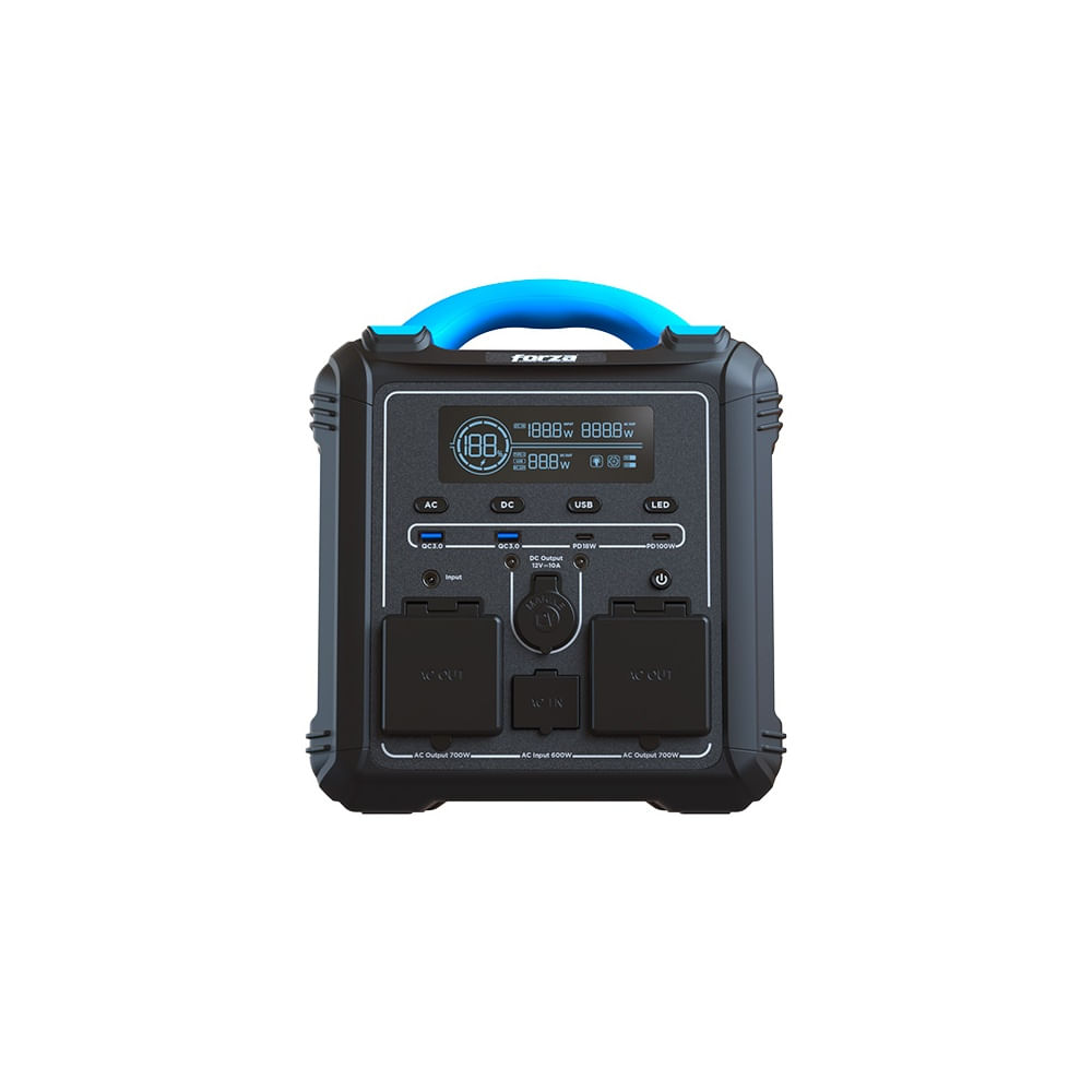 Batería Generador Eléctrico Portátil Forza T702 - 700W, Eficiente Y Co