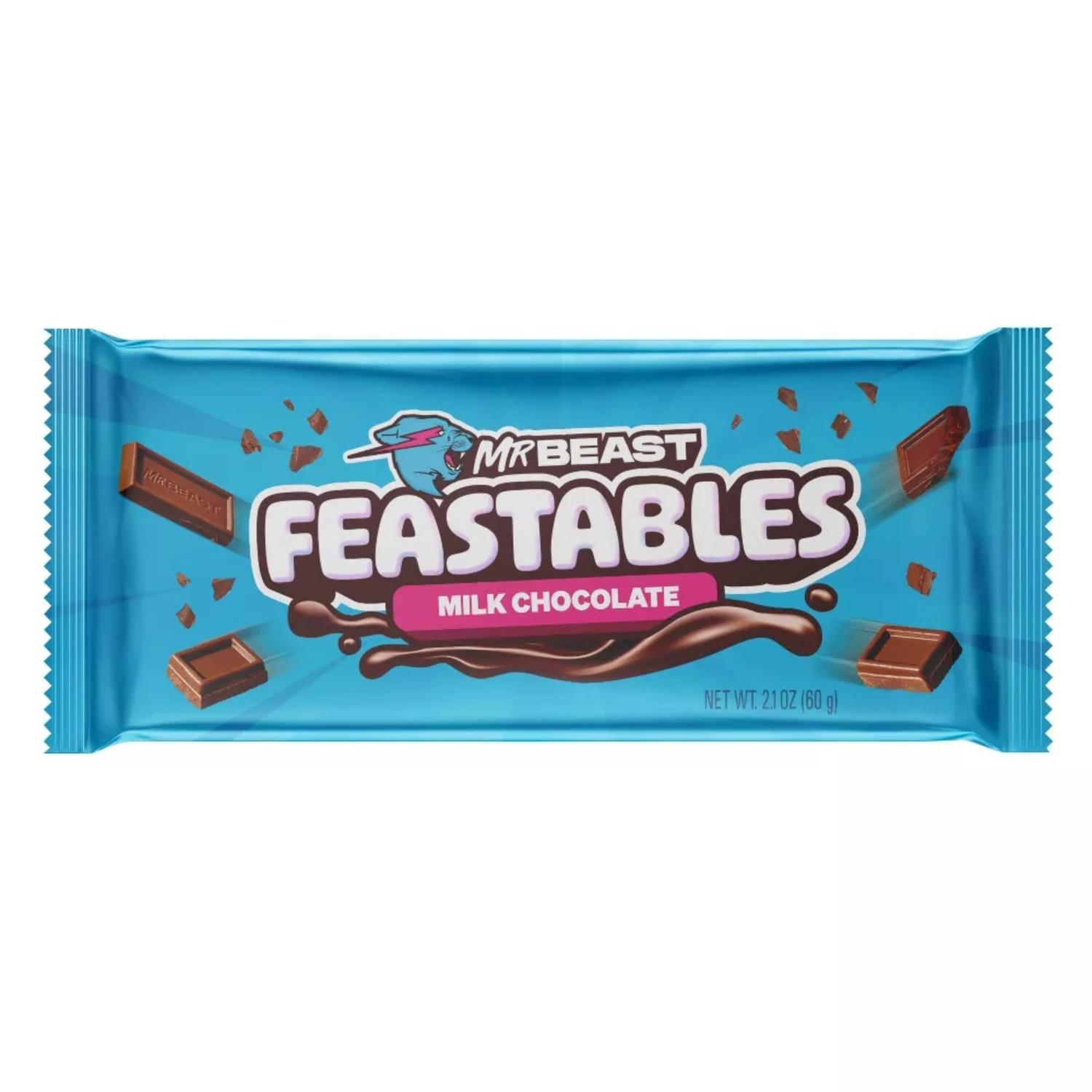 Chocolate con leche Feastables Mr Beast - 60 gr