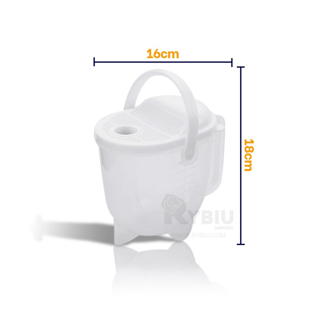 Mini Lavadora de Arroz Blanco Mini Lavadora de Arroz Blanco