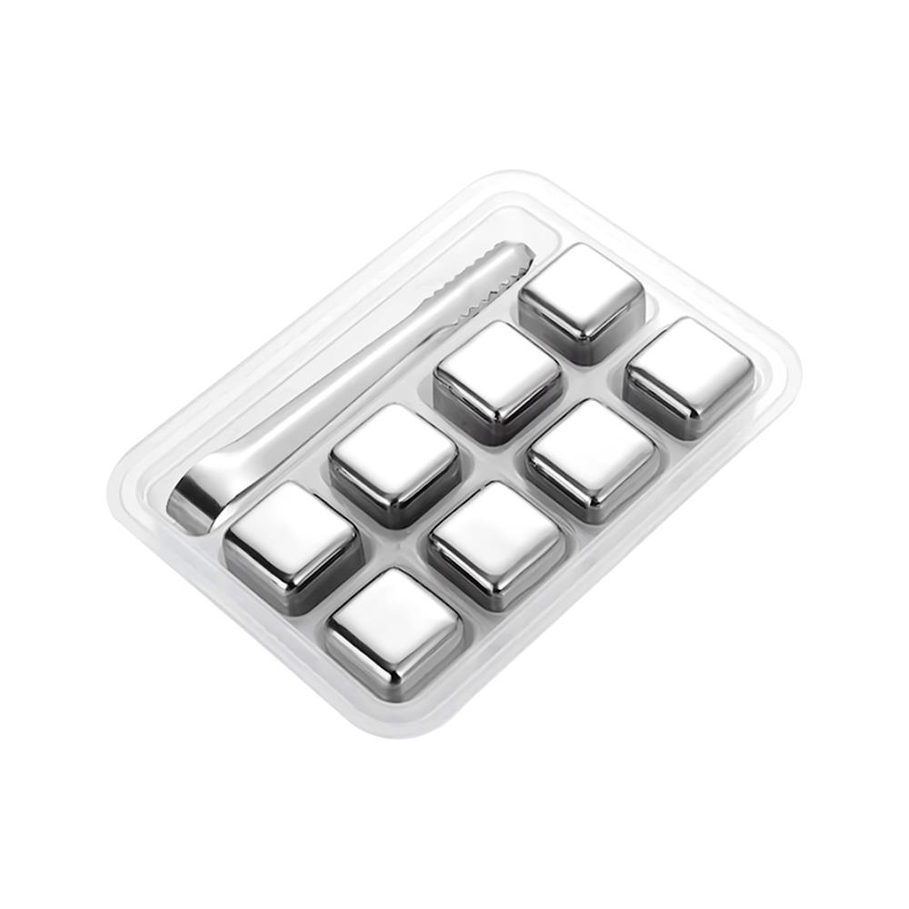 Kit Funcional para Refrescos Plateado Y+Envoltorio de Regalo