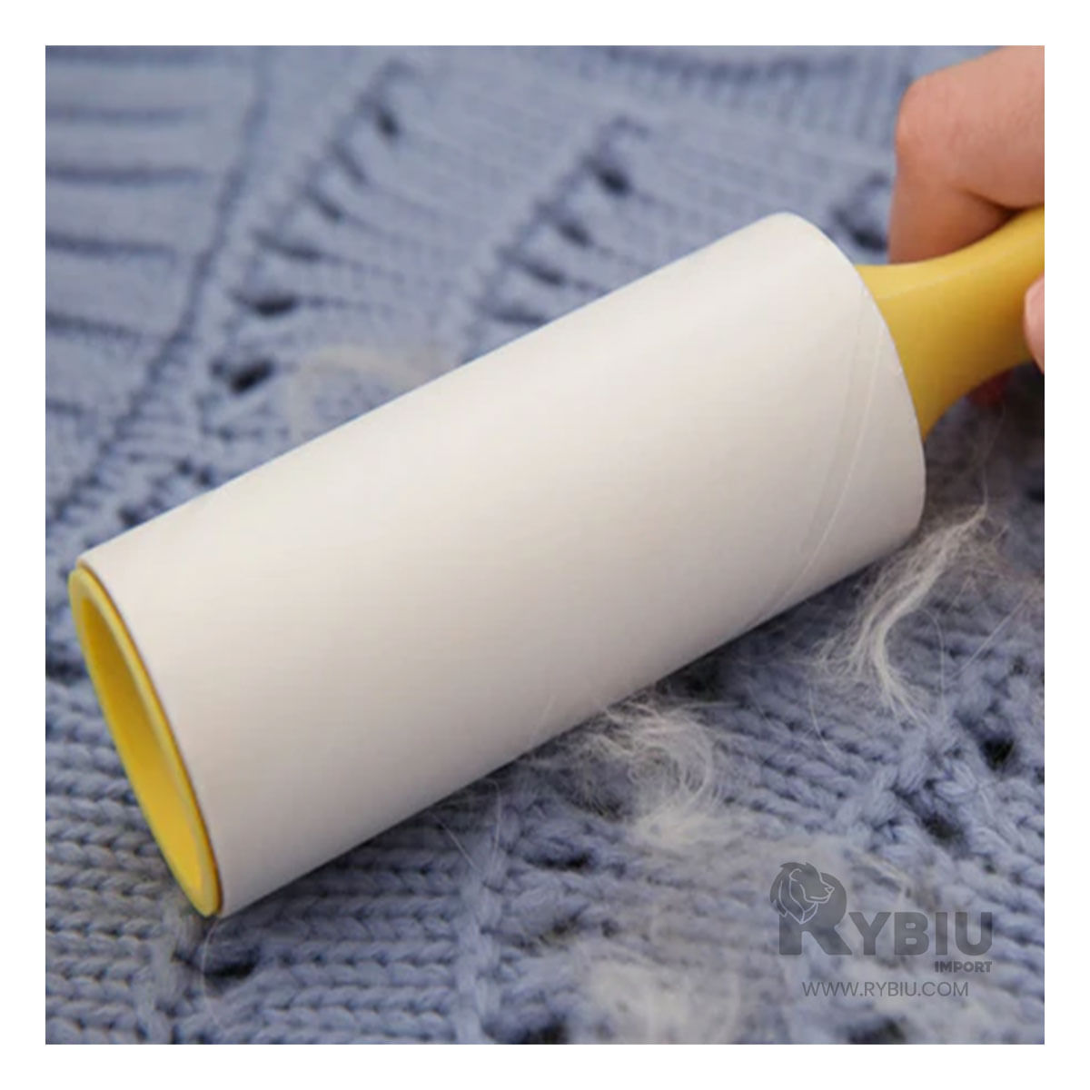 Bonito Rollo Quita Pelusa Mediano en Amarillo